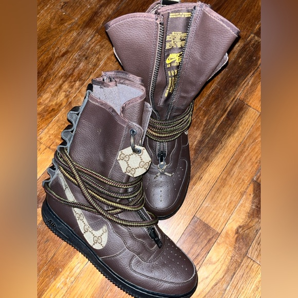 Custom Gucci Air Force 1 high boot - Picture 8 of 8